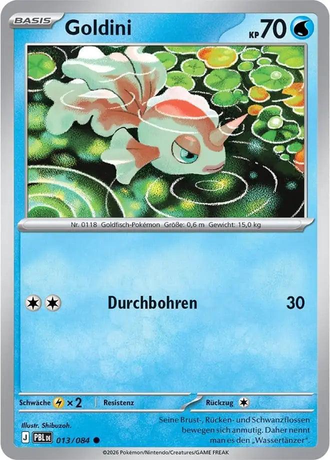 Goldini 013/084 – Pokémon Dunkelnacht Karte