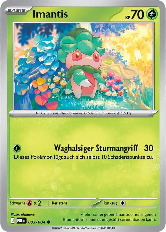Imantis 003/084 – Pokémon Dunkelnacht Karte