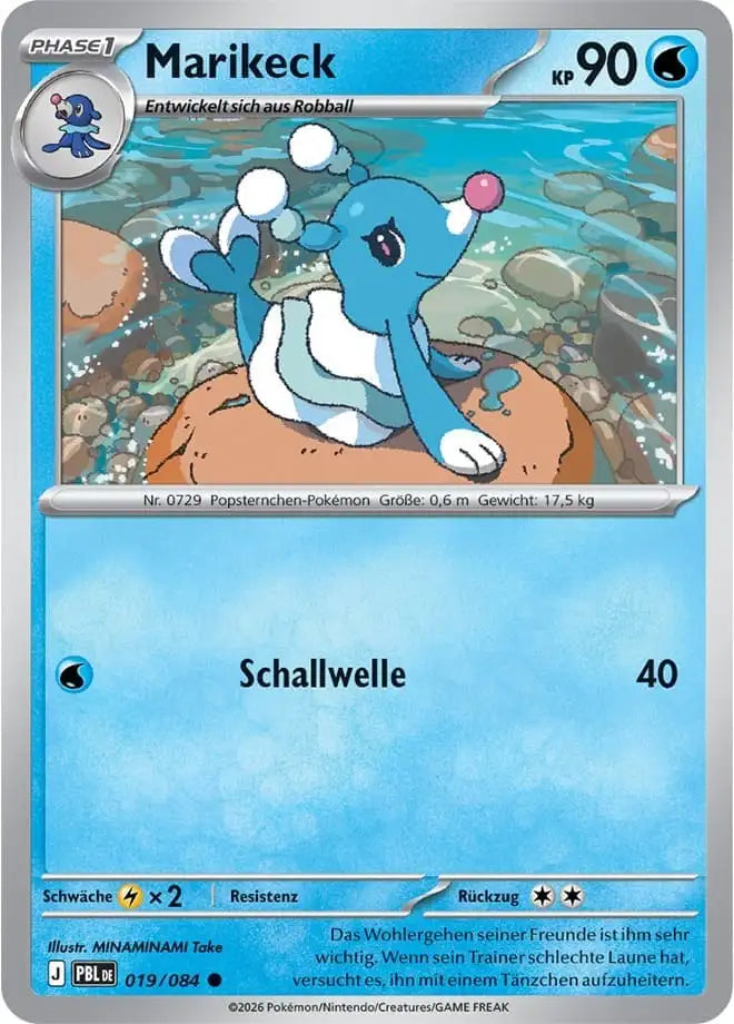Marikeck 019/084 – Pokémon Dunkelnacht Karte