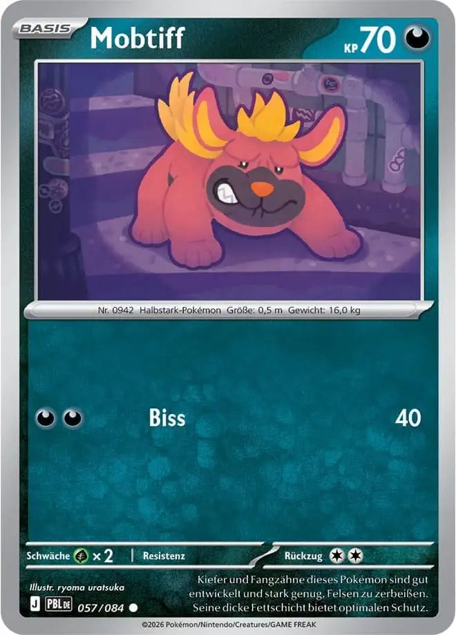 Mobtiff 057/084 – Pokémon Dunkelnacht Karte