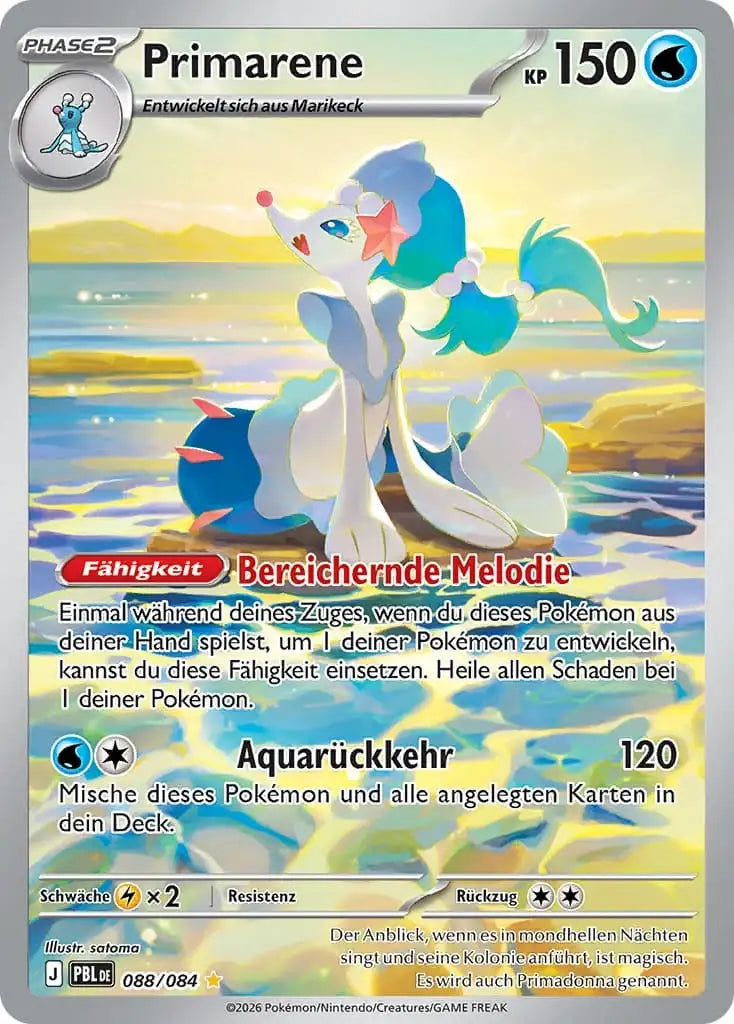 Primarene 088/084 – Pokémon Dunkelnacht Karte