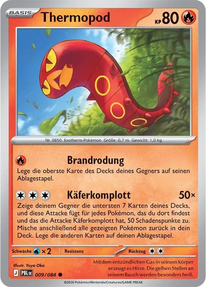 Thermopod 009/084 – Pokémon Dunkelnacht Karte