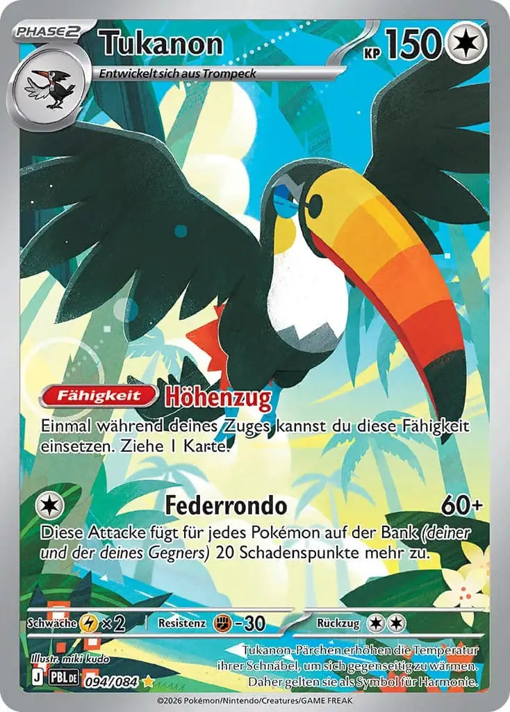Tukanon 094/084 – Pokémon Dunkelnacht Karte