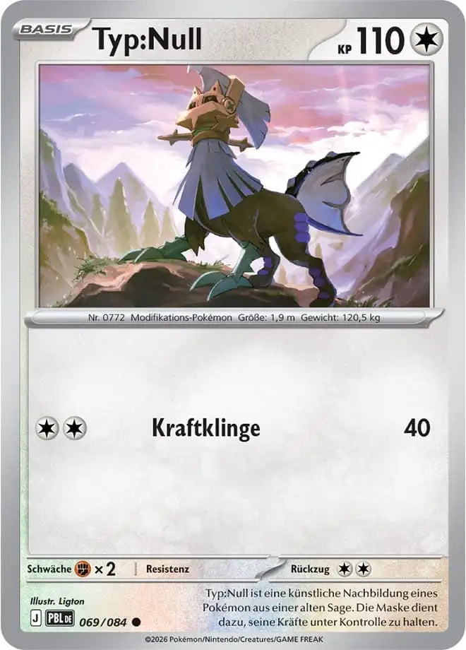 Typ Null 069/084 – Pokémon Dunkelnacht Karte