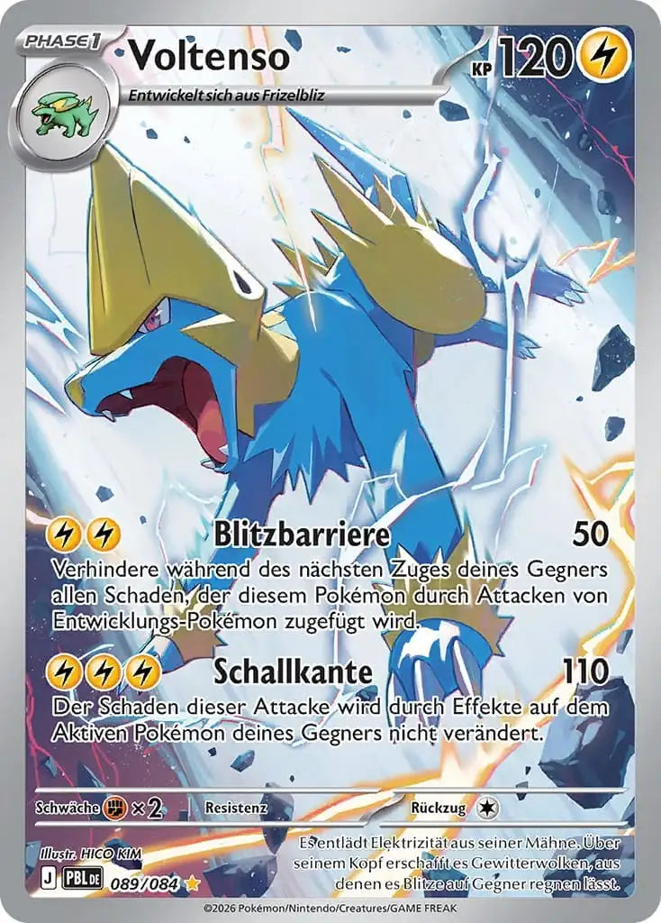 Voltenso 089/084 – Pokémon Dunkelnacht Karte