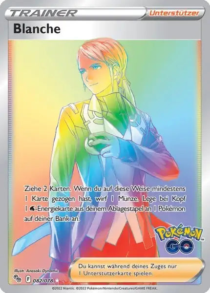 Blanche 082/078 – Pokémon Pokémon GO Karte