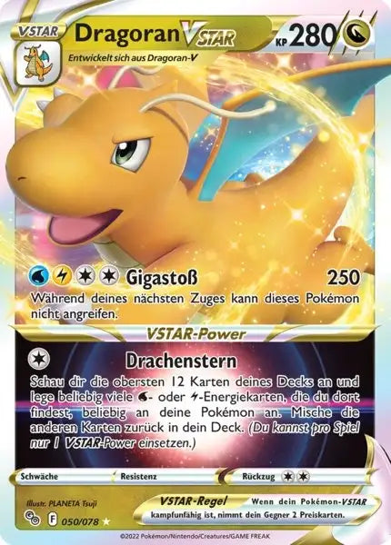 Dragoran VSTAR 050/078 – Pokémon Pokémon GO Karte