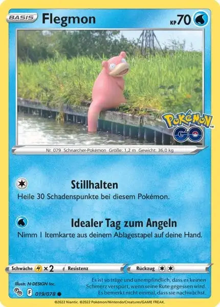 Flegmon 019/078 – Pokémon Pokémon GO Karte