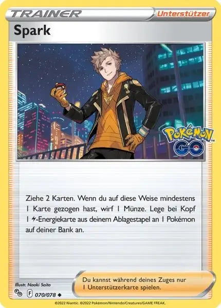 Spark 070/078 – Pokémon Pokémon GO Karte