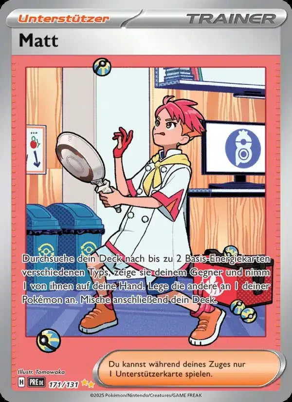 Matt 171/131 – Pokémon Prismatische Entwicklungen Karte