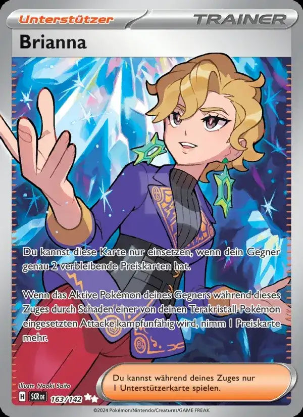 Brianna 163/142 – Pokémon Stellarkrone Karte