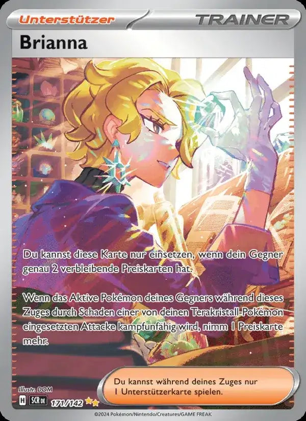 Brianna 171/142 – Pokémon Stellarkrone Karte