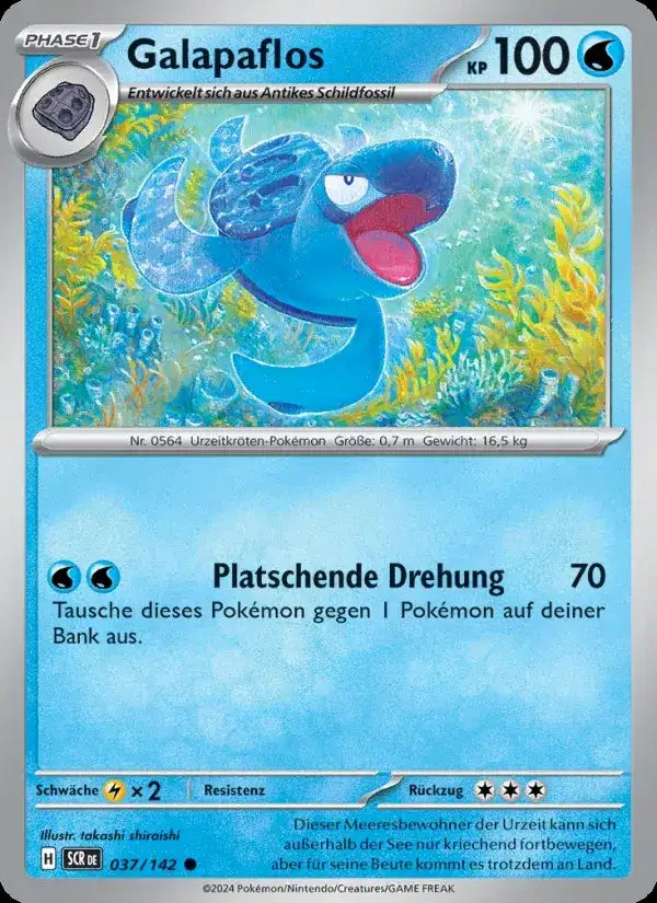 Galapaflos 037/142 – Pokémon Stellarkrone Karte