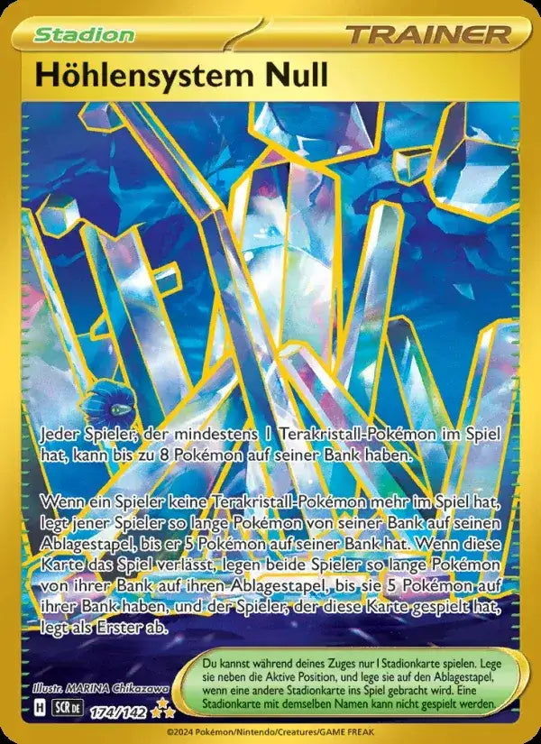Hohlensystem null 174/142 – Pokémon Stellarkrone Karte