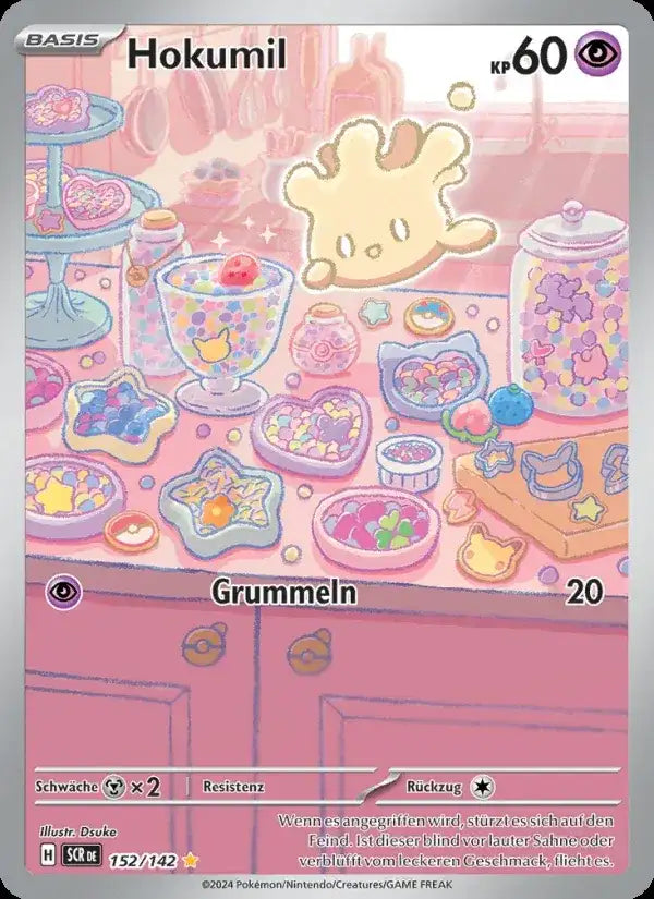 Hokumil 152/142 – Pokémon Stellarkrone Karte