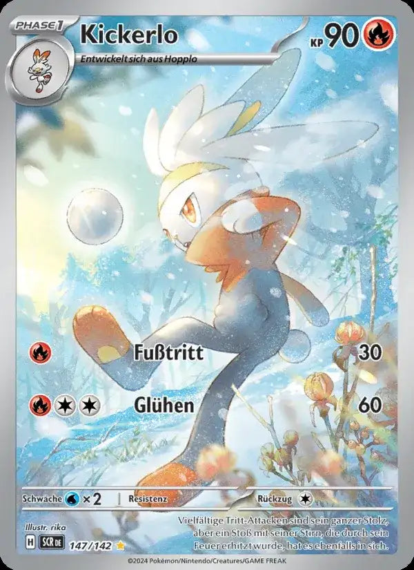 Kickerlo 147/142 – Pokémon Stellarkrone Karte
