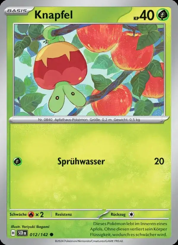 Knapfel 012/142 – Pokémon Stellarkrone Karte