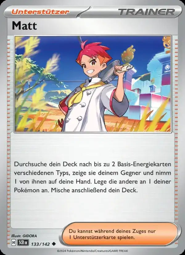 Matt 133/142 – Pokémon Stellarkrone Karte