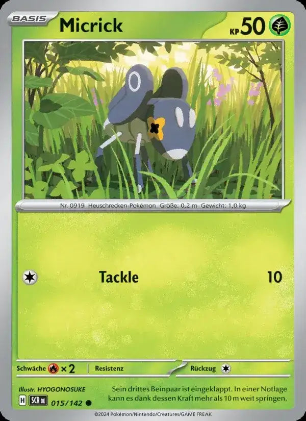 Micrick 015/142 – Pokémon Stellarkrone Karte