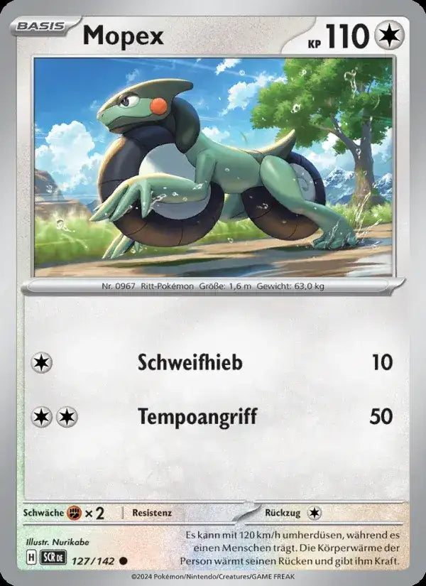 Mopex 127/142 – Pokémon Stellarkrone Karte