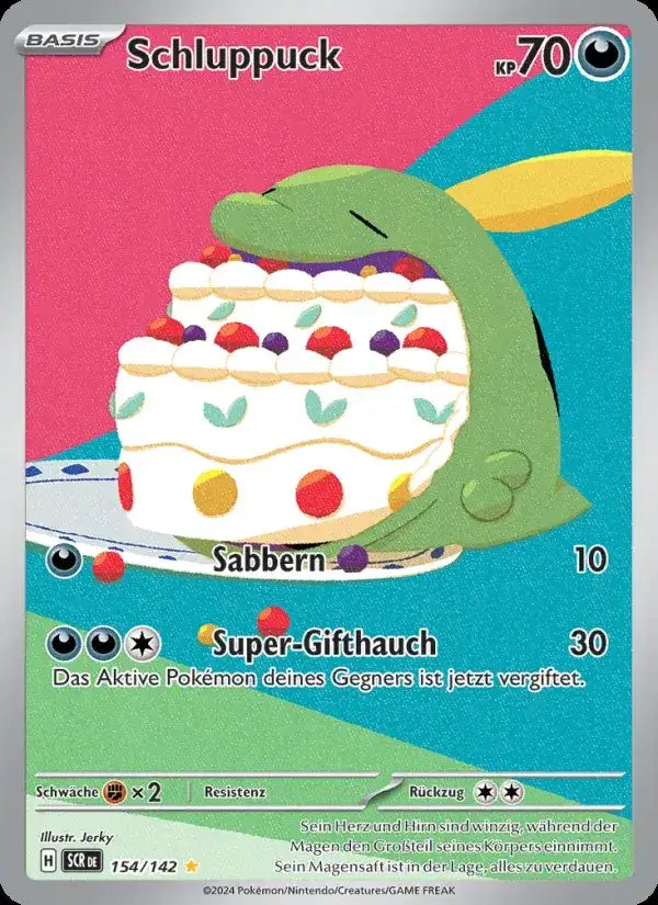 Schluppuck 154/142 – Pokémon Stellarkrone Karte