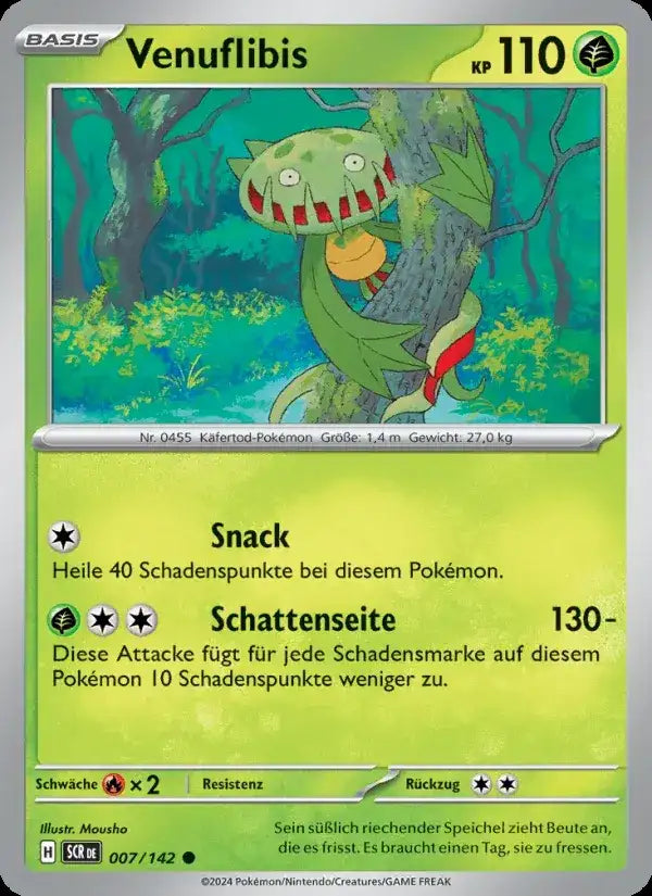 Venuflibis 007/142 – Pokémon Stellarkrone Karte