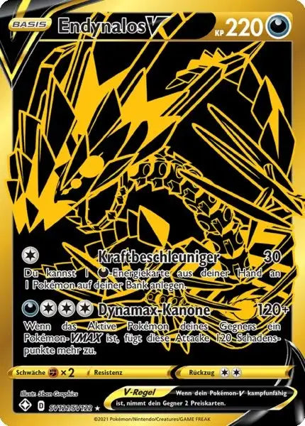 Endynalos V SV121/SV122 – Pokémon Glänzendes Schicksal Karte