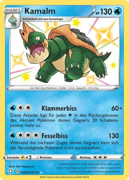 Kamalm SV029/SV122 – Pokémon Glänzendes Schicksal Karte