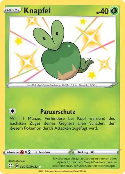 Knapfel SV012/SV122 – Pokémon Glänzendes Schicksal Karte