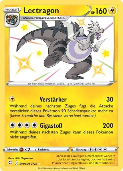 Lectragon SV045/SV122 – Pokémon Glänzendes Schicksal Karte