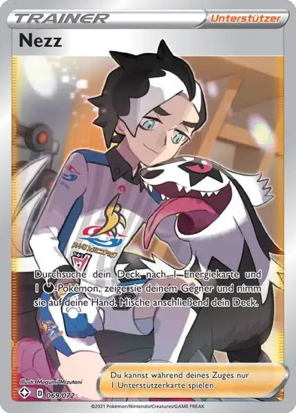 nezz 069/072 – Pokémon Glänzendes Schicksal Karte