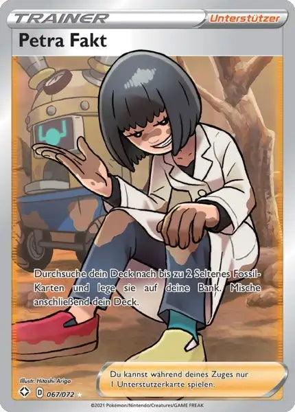 petra 067/072 – Pokémon Glänzendes Schicksal Karte