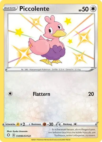 Piccolente SV095/SV122 – Pokémon Glänzendes Schicksal Karte