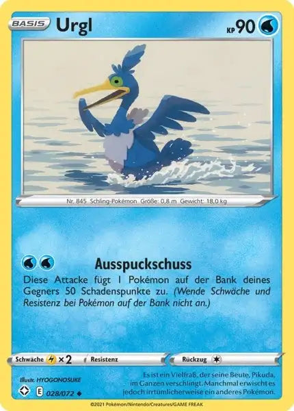 urgl 028/072 – Pokémon Glänzendes Schicksal Karte