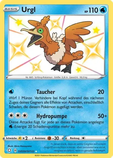 Urgl SV030/SV122 – Pokémon Glänzendes Schicksal Karte