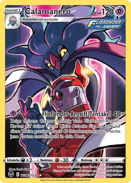 Calamanero TG06 – Pokémon Silberne Sturmwinde Karte