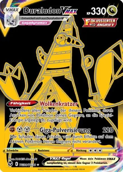 Duraludon VMAX TG30 – Pokémon Silberne Sturmwinde Karte