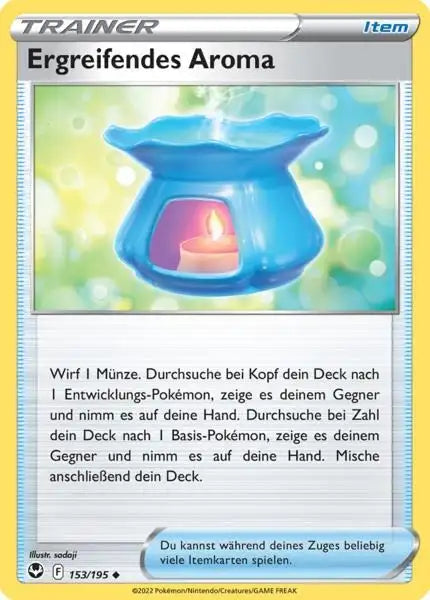 Ergreifendes 153/195 – Pokémon Silberne Sturmwinde Karte