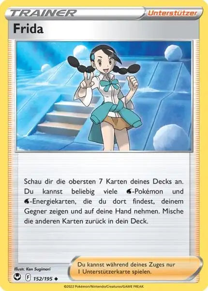 Frida 152/195 – Pokémon Silberne Sturmwinde Karte