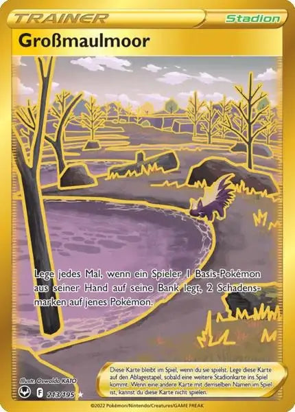 Grossmaulmoor 213/195 – Pokémon Silberne Sturmwinde Karte