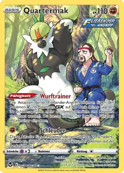 Quartermak TG08 – Pokémon Silberne Sturmwinde Karte