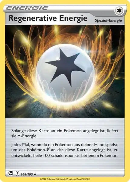 Regenerative 168/195 – Pokémon Silberne Sturmwinde Karte