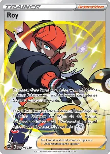 Roy TG27 – Pokémon Silberne Sturmwinde Karte