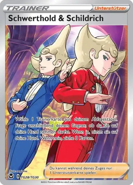 Schwerthold TG28 – Pokémon Silberne Sturmwinde Karte