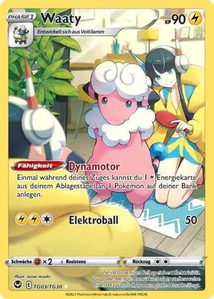 Waaty TG03 – Pokémon Silberne Sturmwinde Karte