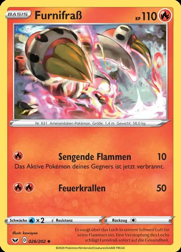 furnifras 026/202 – Pokémon Schwert & Schild Karte