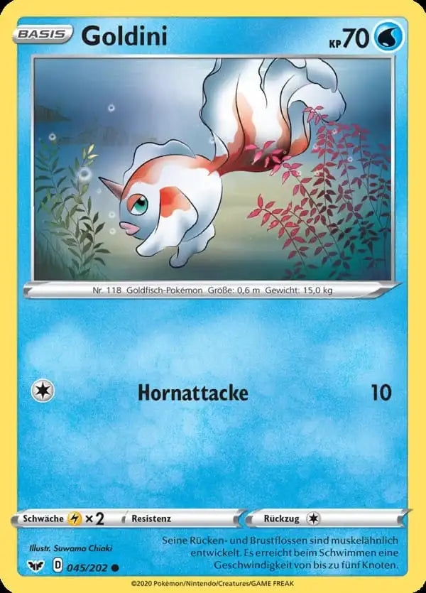 goldini 045/202 – Pokémon Schwert & Schild Karte