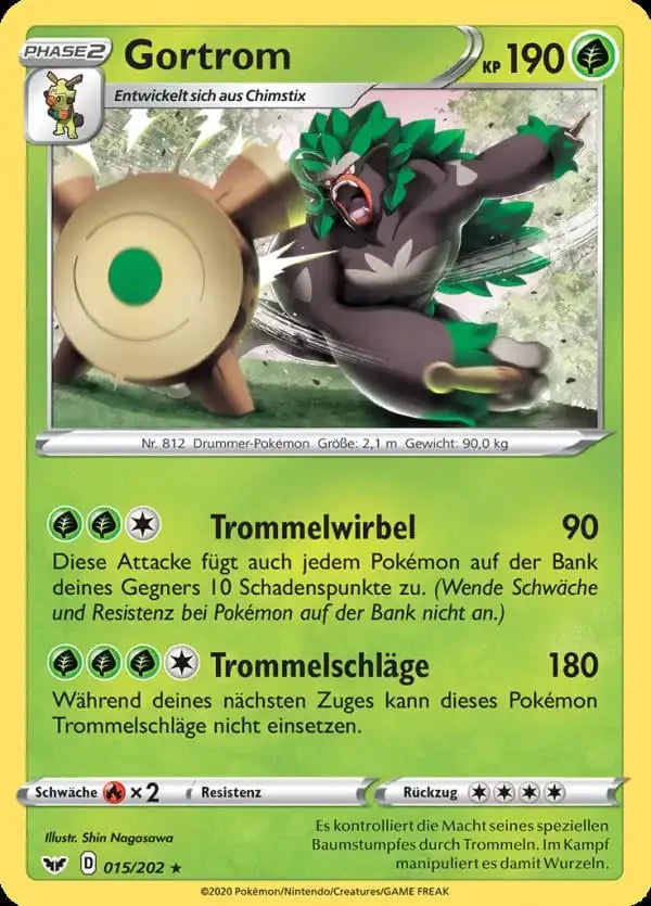 gortrom 015/202 – Pokémon Schwert & Schild Karte