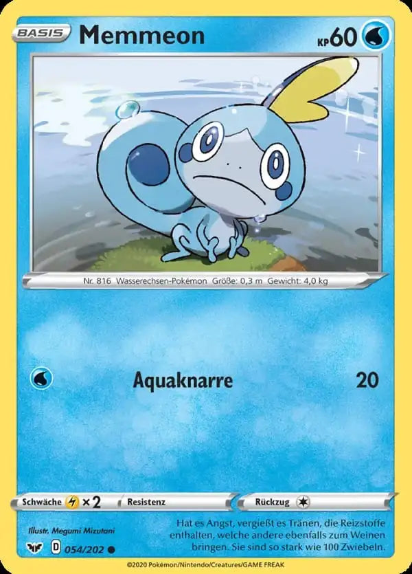 memmeon 054/202 – Pokémon Schwert & Schild Karte