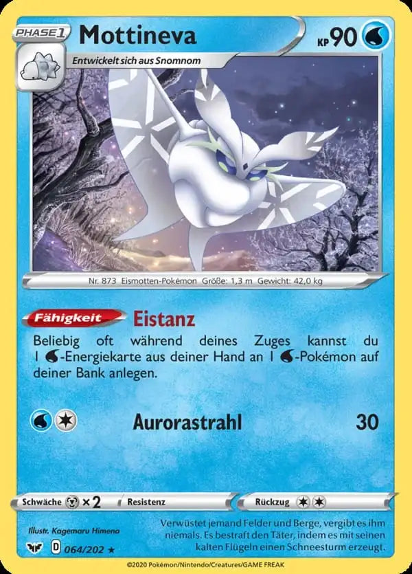 mottineva 064/202 – Pokémon Schwert & Schild Karte